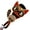 A, variant on Joernso Girls Hair Clips Cartoon Cat Decor Twist Hair Claw Back Head Crab Holder Women Hair Styling Tool Hair Accessories