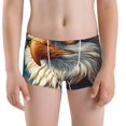 thumbnail image 5 of Yiaed Surreal Bald Eagle Gentleman Print Boys' Boxer Briefs Cotton Casual Stretch Comfort Boys Boxers - Kids Boxer Briefs Underwear for Boys (6-18)-Large, 5 of 5