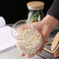 thumbnail image 4 of Coofit Glass Storage Canister Large Capacity Well-Seal Glass Storage Container Seal Jar, 4 of 10