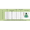 thumbnail image 5 of Princess Anna Kids Costume Dress up Girls Outfit with Crown Wand Wig Necklace 2-3Years, 5 of 7