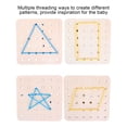 thumbnail image 4 of Wooden Lacing Threading Toys, Strength Training Hand Eye Coordination Toddler Toy, 4 of 8