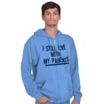 thumbnail image 5 of Still Live With My Parents Single Zip Up Hoodie Men's Women's Brisco Brands M, 5 of 6