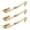 Tan, variant on AMC Eagle 1979-1987 Standard 2 Point Tan Lap Bench Seat Belt Kit - 3 Belts