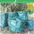 thumbnail image 6 of Standard 2-Pack 32 Gallon Yard Lawn Garden Bags (D18, H30 inch) with Gardening Gloves for Yard Waste,Debris Bags,Camping Trash Container,Laundry Bag,Recycling Bin,Grass Clippings,Leaf Bag W/4 Handles, 6 of 9