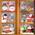 thumbnail image 3 of Pegatinas de ventana de decoración navideña, pegatina de espejo de Feliz Navidad, árbol de Navidad, pegatina de vidrio para ventana, regalos de Año Nuevo, 3 of 4
