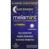 Sleep Soundly Melamint 5 mg Melatonin Mints with Probiotics, Mint Flavor, Fast Acting Sleep Formula, 30 servings