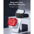 thumbnail image 3 of Funda para AirPods 4 ESR HaloLock Cyber Series con protección contra caídas, 3 of 9