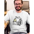 thumbnail image 2 of Bear In A Good Mood T-Shirt Men -Smartprints Designs, Male XX-Large, 2 of 4