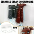 thumbnail image 1 of Birdeem Storage Home Metal Wall Hanging Hanger Boot Rack Shelf Storage Organizer 2Pc, 1 of 1