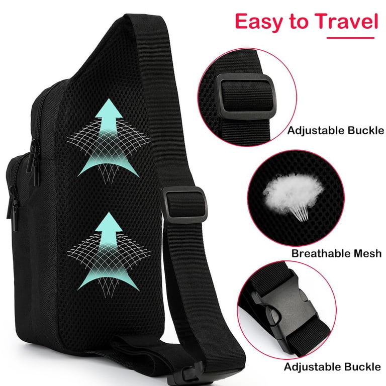 Travel Bag for Nintendo Switch/Lite/OLED, Portable Gaming Shoulder