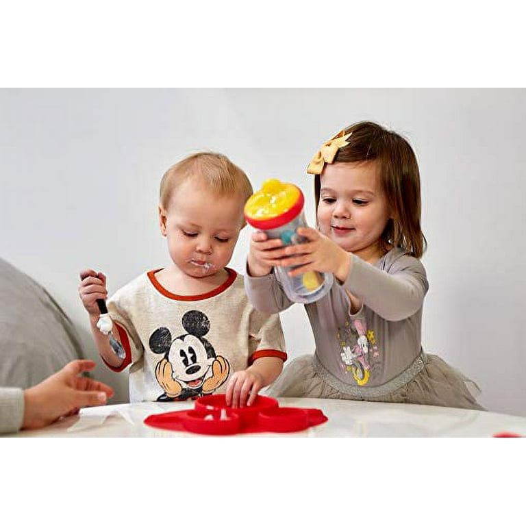 Disney Baby Boys' 3-Piece Mickey Mouse Dinner Time Set - Red