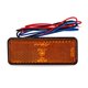 thumbnail image 3 of reflector LED ámbar blanco y rojo de 12 V, luz de posición lateral de advertencia de freno trasero para Jeep, camión, remolque, motocicleta y scooter, 3 of 5