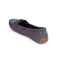 thumbnail image 3 of Misbehave DF62 Women Glitter Shimmer Bow Slip On Moccasin Flat, 3 of 5