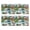 LightColor Dinosaurs Volcanoes, variant on Kitchen Rugs Sets Of 2,LightColor Origami Dinosaurs Pattern Anti Fatigue Kitchen Mat Rugs Non Slip Washable,Decorative Kitchen Floor Mats for Kitchen,Sink,Laundry,17"X47"