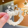 thumbnail image 1 of Children Crown Headdress Princess Head Ropes Korea New Beads Flowers Little, 1 of 6