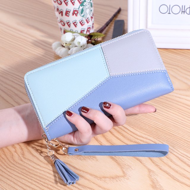 Carteras de moda ShuxiuWang monedero para mujer tarjetero de mano largo