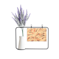 thumbnail image 1 of Pattern Japanese Nature Graffiti Artificial Lavender Flower Vase Bottle Card, 1 of 2