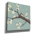 thumbnail image 2 of Epic Graffiti 'Chickadee and Dogwood II' by Jade Reynolds, Canvas Wall Art, 12"x12", 2 of 2