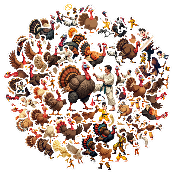 Yatrandify Vinyl Rooster Stickers Waterproof Cartoon Animal Stickers Funny Humorous for Notebooks Luggage Instruments