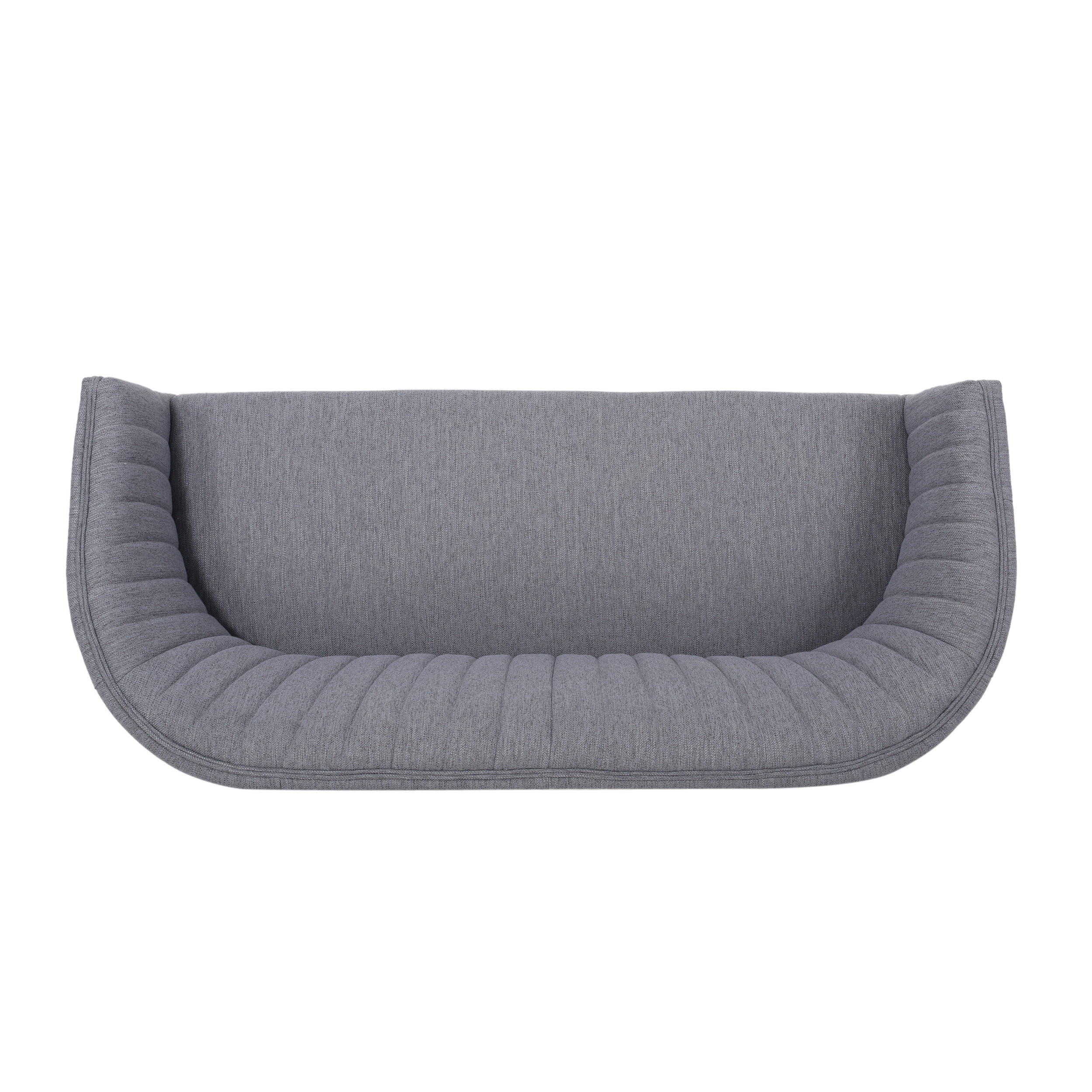 Noble House Nickolas Loveseat, Charcoal