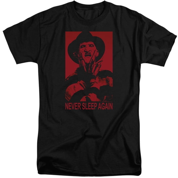 Nightmare On Elm Street - Never Sleep Again - Tall Fit Short Sleeve Shirt - XX-Large