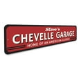 thumbnail image 3 of Chevy Chevelle Novelty Decor, Metal Wall Sign - 4x18 Inches, 3 of 4