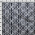 thumbnail image 3 of oneOone Cotton Silk Fabric Check Kasuri Print Fabric BTY 42 Inch Wide, 3 of 4