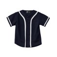 thumbnail image 5 of Ma Croix Kids Baseball Jersey Button Down Short Sleeve Unisex Youth Athletic Sportswear Uniform, 5 of 6