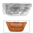 thumbnail image 1 of Bolso de pecho Perfecl Plantilla de Acrílico Bolso de mano reutilizable Diseño de bolso de hombro Plantilla de mosaico, 1 of 8
