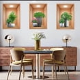 thumbnail image 1 of onlyliua ¡ Ofertas de Liquidación de Hoy Prime! Calcoma de Plantas y Plantas En Macetas, Pasillos, Escaleras, Pintura Decorativa, Murales de Plantas y Flores, Paredes de Hoteles y Restaurantes., 1 of 3