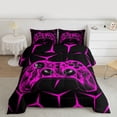 thumbnail image 2 of Castle Fairy Video Game Queen Comforter Set,Geometric Gamepads Bedding Comforter Set, 2 of 8