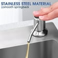 Soap Dispenser for Kitchen Sink, Countertop Built in Soap Dispenser ...