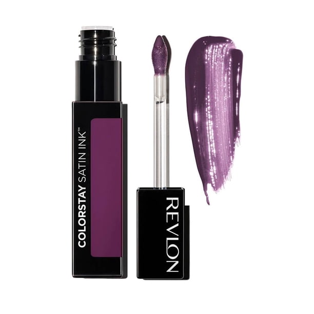 Labial líquido Revlon Colorstay satín ink up all night púrpura 5 ml