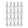 thumbnail image 2 of Fermoirs à Mousqueton Pivotants, Fermoirs Pivotants Durables Couleur Exécution Exquise Argent Structure Robuste Haute Résistance pour Clé pour Sac à Main pour Cordon, 2 of 8