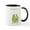 White/Black Inside, variant on CafePress - Avocado Guy Mug - 11 oz Ceramic Mug - Novelty Coffee Tea Cup