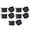 A, variant on 10Pcs Mountain Bicycles Accessory Plastic Bicycles End Caps Set for Most Bicycles Bicycles Handlebar End Plugs