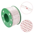 thumbnail image 4 of Unique Bargains Recoil start Rope 4.5mm 3/16 Inch Dia 60m 196ft Polyester Pull Cord White Red for Engine Replacement Part, 4 of 4