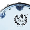 thumbnail image 4 of TISHITA Tambourin Musical Soufflant Instrument Rond à Main Tambour 10 Pouces Bleu, 4 of 8