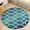 Flannel-3, variant on Modern Abstract Round Area Rugs for Bedroom Living Room, 6FT Soft Indoor Circle Carpets, Carpet Home Decor Floor Mat