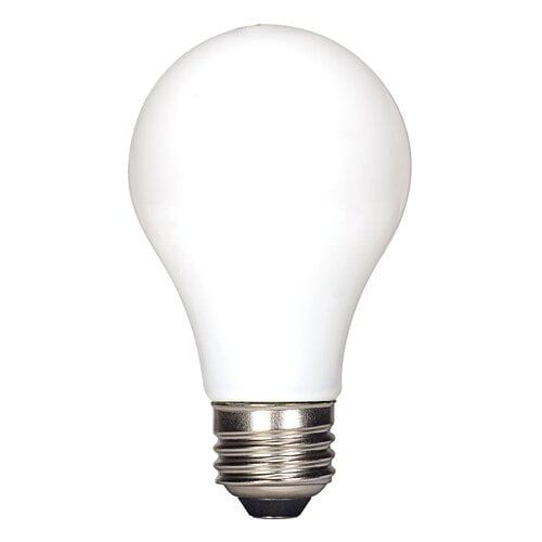 Satcoproductsandlighting 7 Watt 60 Watt Equivalent A19 Led Dimmable Light Bulb Warm White 2700k E26 Medium Standard Base Walmart Com Walmart Com