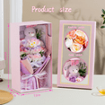 thumbnail image 2 of FTCBJJA Artificial Rose Flower Bouquet Gifts, 11 Scented Soap Roses Gift Box Romantic Artificial Rose Decorations for Valentine's Day, Anniversary, Wedding or Birthday, Purple, 2 of 7