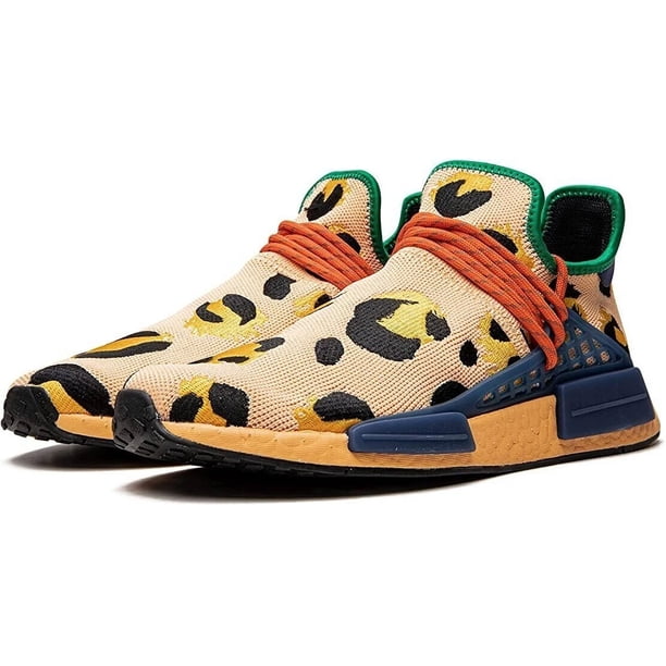 NEW 11 Adi - das NMD HU Pharrell Animal Print Leopard Print Men's Sneakers HP3221