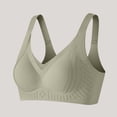 thumbnail image 2 of Ahabrexf Women's Solid Color Bra for Women 4 Rows Adjustable Wireless Lingerie Everyday Bra 1Pc, 2 of 8