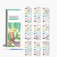 thumbnail image 4 of Home Tools Mini Paint Pad Mini Paint Pads Watercolor Paint Pad Pocket Watercolor Painting Book Water Color Paint Set Arts Travel Paint Watercolor Coloring Book Set for Adults Boys And G, 4 of 9