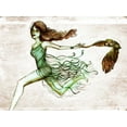 thumbnail image 2 of Goddess, Jami 18x15 Black Ornate Wood Framed with Double Matting Museum Art Print Titled - Owl III, 2 of 4