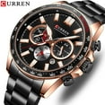 thumbnail image 6 of Curren 8418 Quartz Men's Watch Waterproof Calendar Hot Sale Steel Belt Hot Sale Student, 6 of 6