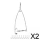thumbnail image 1 of 2xAnzuelos De Pesca Automáticos Anzuelos De Pesca Para Lagos Pesca En Hielo Tamaño 3 2 piezas, 1 of 8