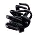 thumbnail image 1 of Guardurnaity 4 piezas de moda Bobby Pins estilo simple portátil sólido plástico garra Clips negro feliz cumpleaños pasadores para mujeres Accesorio para el cabello, 1 of 6