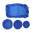 thumbnail image 3 of 4x funda protectora de tela para silla , reemplaza los accesorios universales del respaldo, funda completa multiusos para asiento de silla azul oscuro SM SunniMix Funda para sillón dental, 3 of 8
