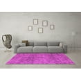 thumbnail image 3 of Ahgly Company Indoor Rectangle Abstract Pink Modern Area Rugs, 3' x 5', 3 of 4